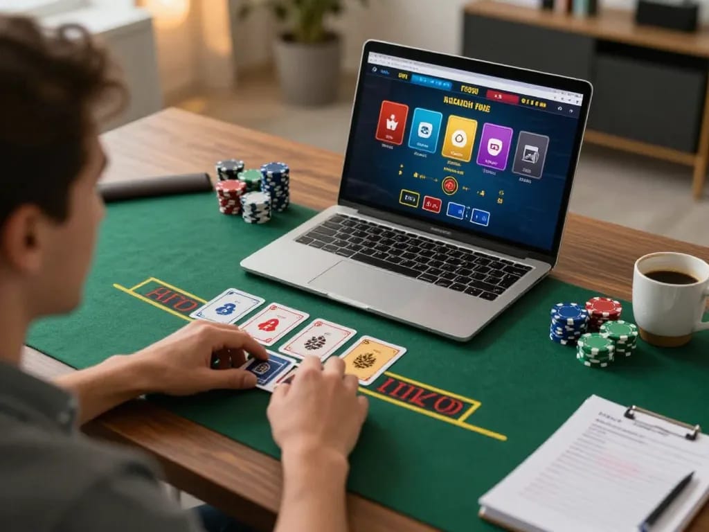 LUCKY88 players engaging in a live dealer game, focusing on strategic gameplay and immersive experience