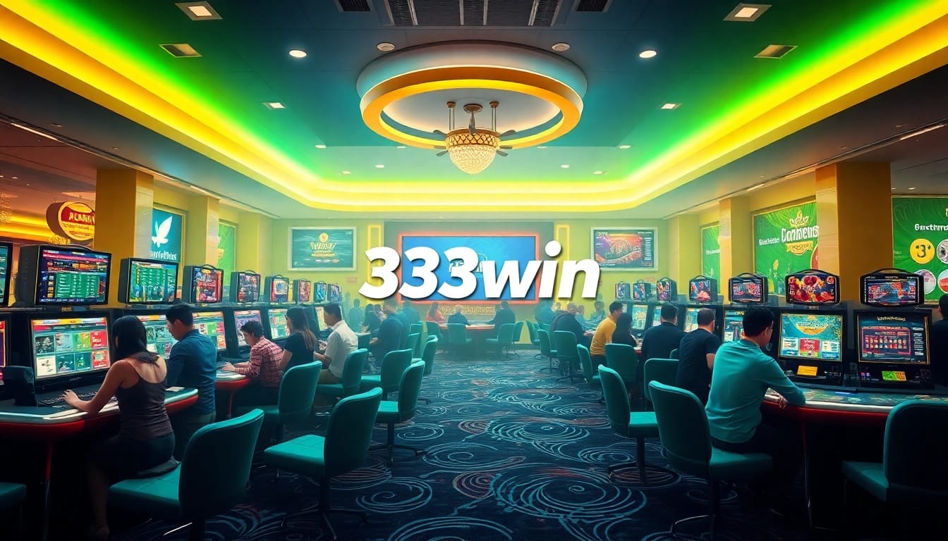 Experience the thrill of 33win's dynamic online casino with engaging gameplay and inviting atmosphere.