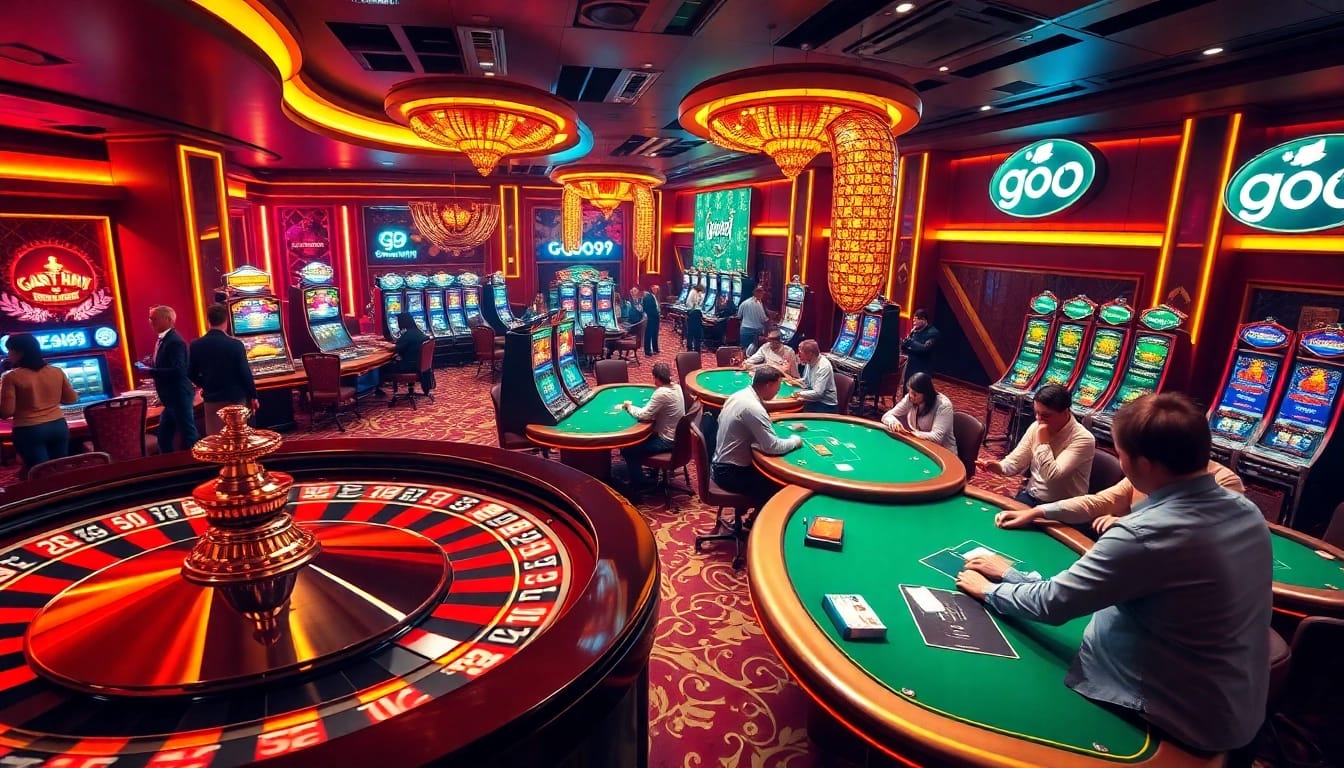 Experience the excitement of go99 with thrilling casino games and wins.