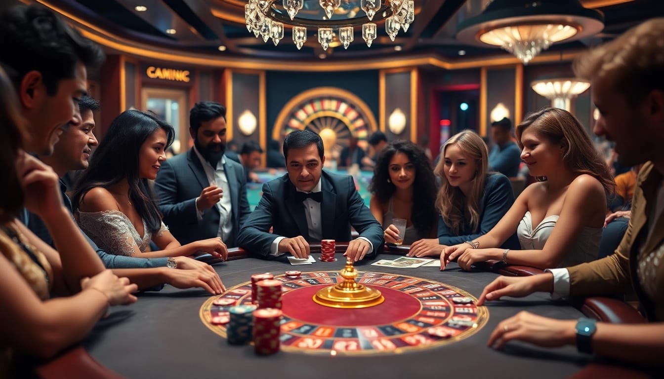 Experience the thrill of high-stakes poker at https://okwintv.global/, featuring luxury and excitement.