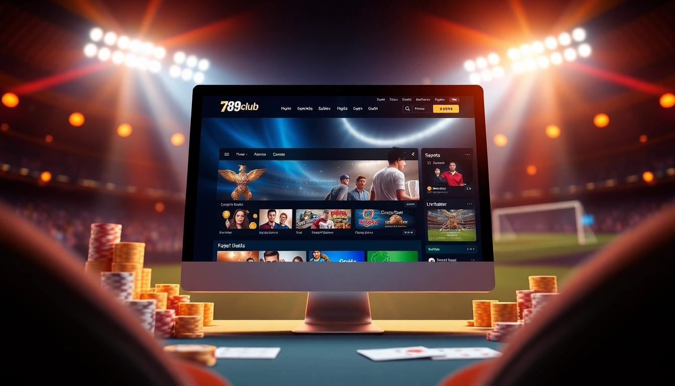 Experience the thrill of 789club online gaming with a modern gambling interface.