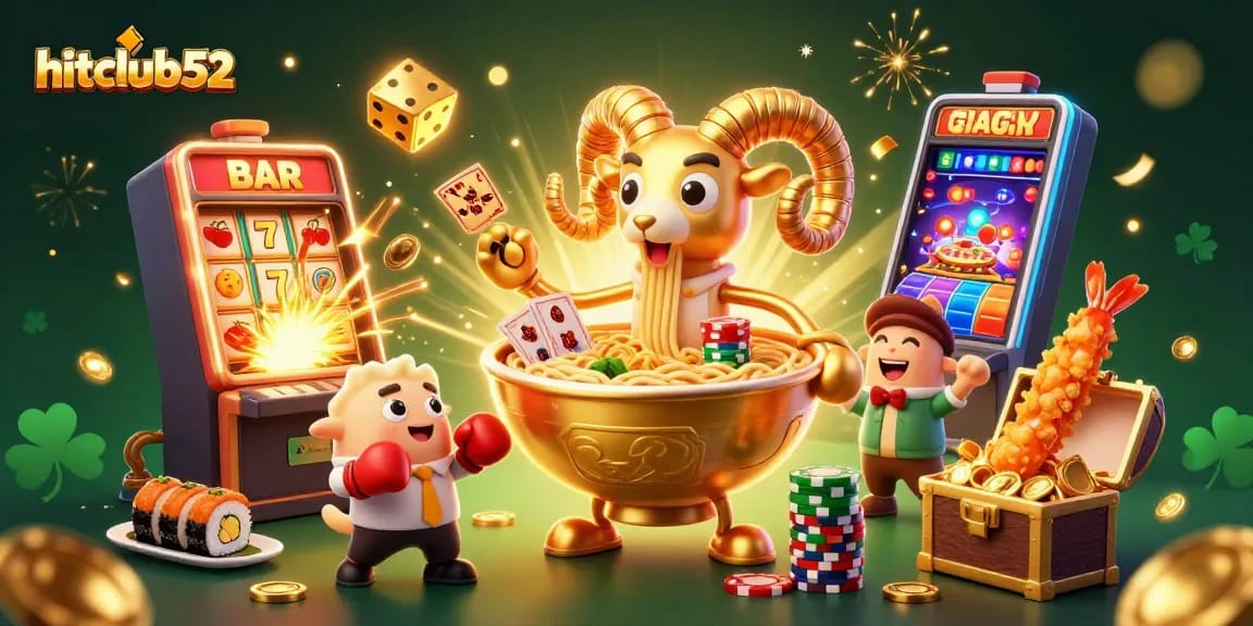 Engage with hitclub52's vibrant casino world featuring dynamic characters and thrilling game elements.