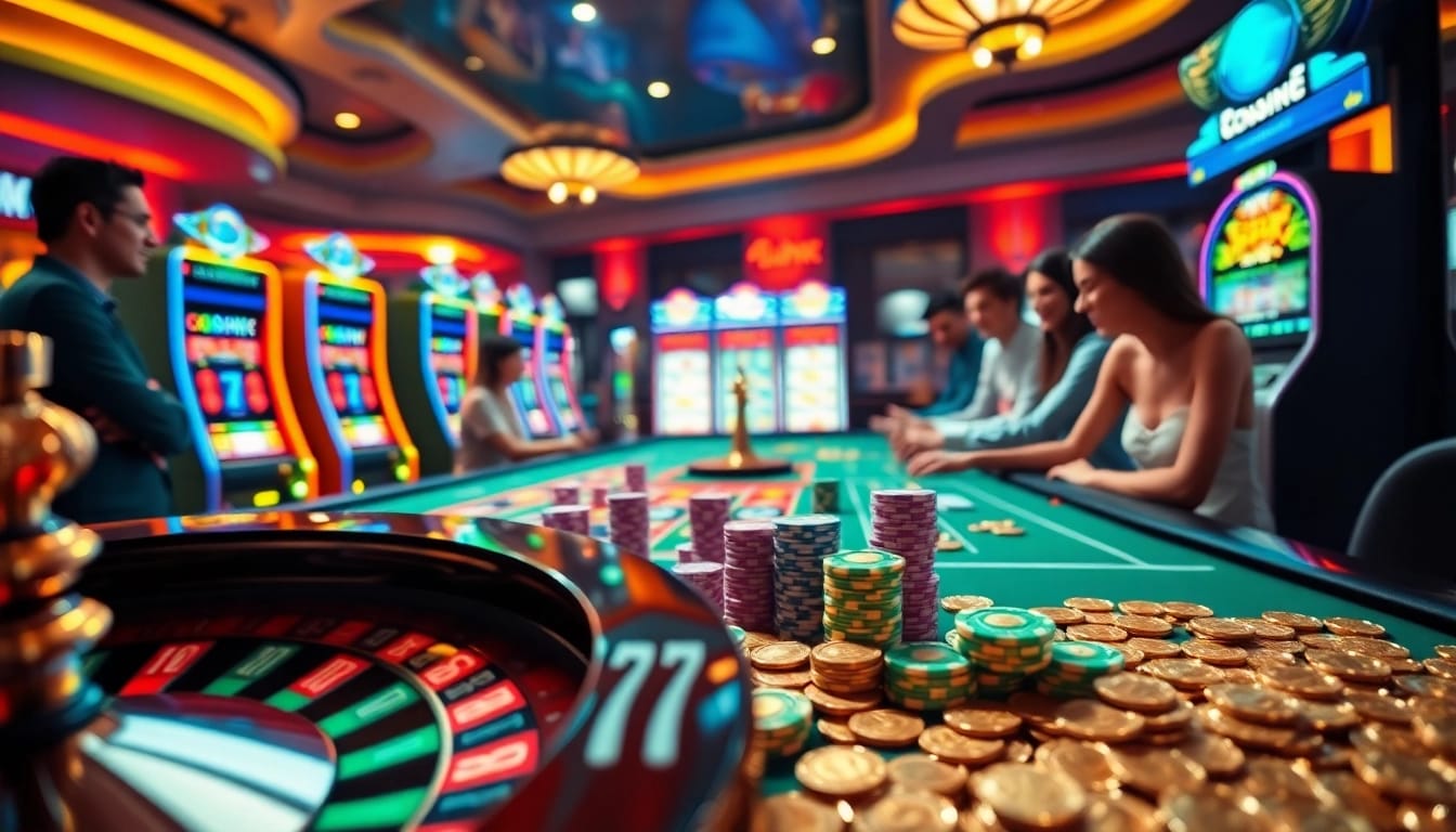 Experience a winning moment at 777X casino with vibrant tables and exciting games.