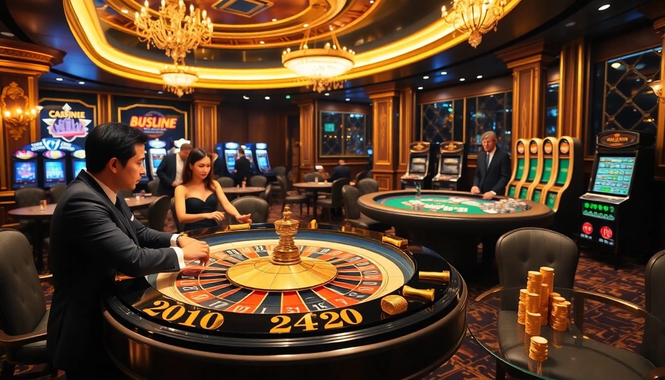 Experience the thrill of casino gaming at https://debet66.com/, featuring vibrant tables and excited players.