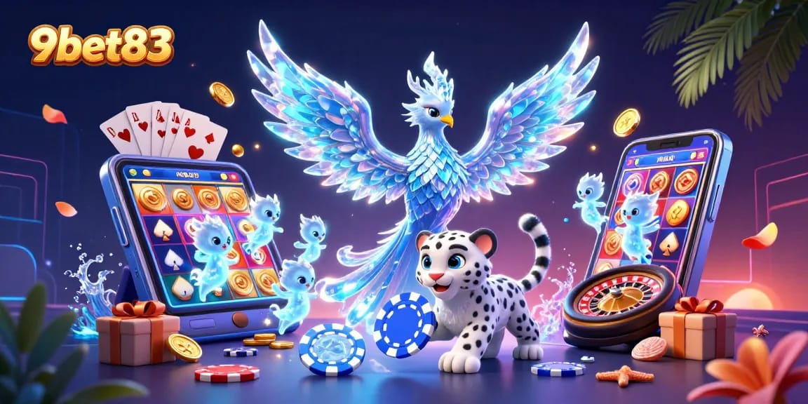 Experience thrilling wins with 9bet83 as the ice phoenix and snow leopard reveal vibrant gaming adventures.