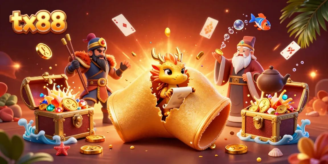 Engage in thrilling gameplay at tx88, where the magical dragon guards treasures and genres mix in excitement.