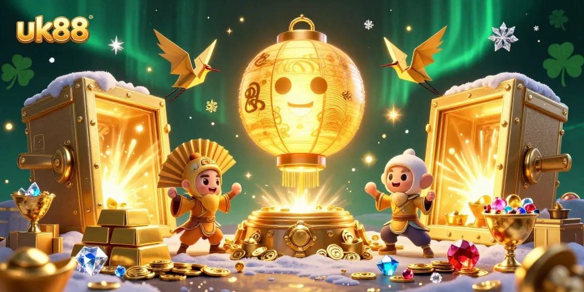 uk88 players discover a magical night market casino filled with glowing fortunes and winnings