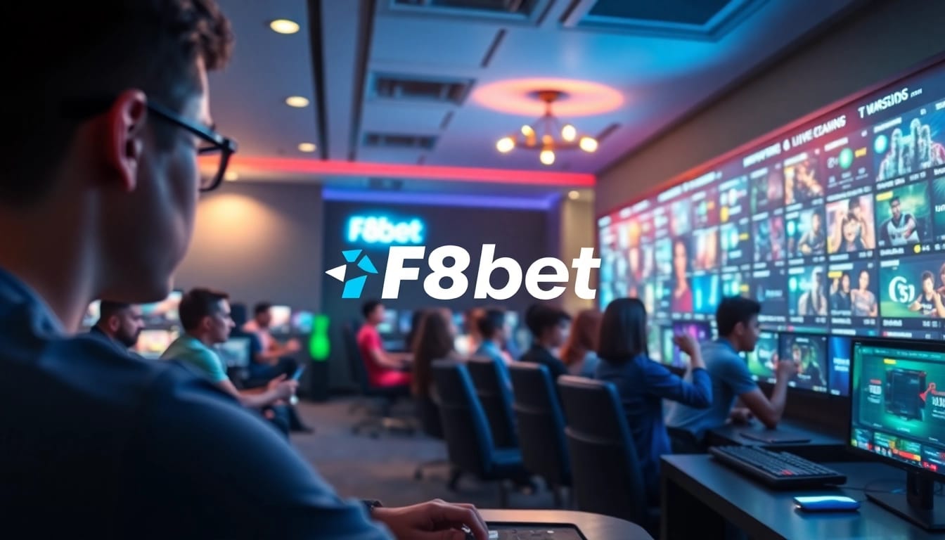 F8bet online betting platform showcasing vibrant gaming interaction.