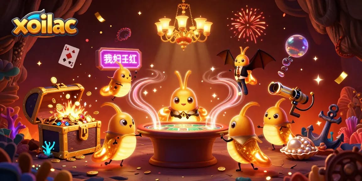 Join xoilac for thrilling live football streaming, enhanced by bioluminescent glowworms and exciting casino elements.