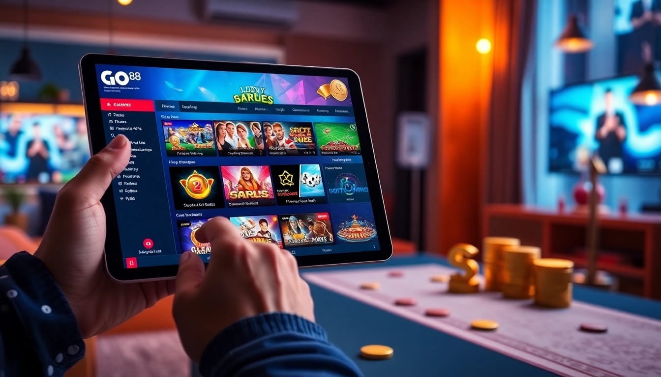 go88 online gaming platform featuring diverse games and user-friendly interface