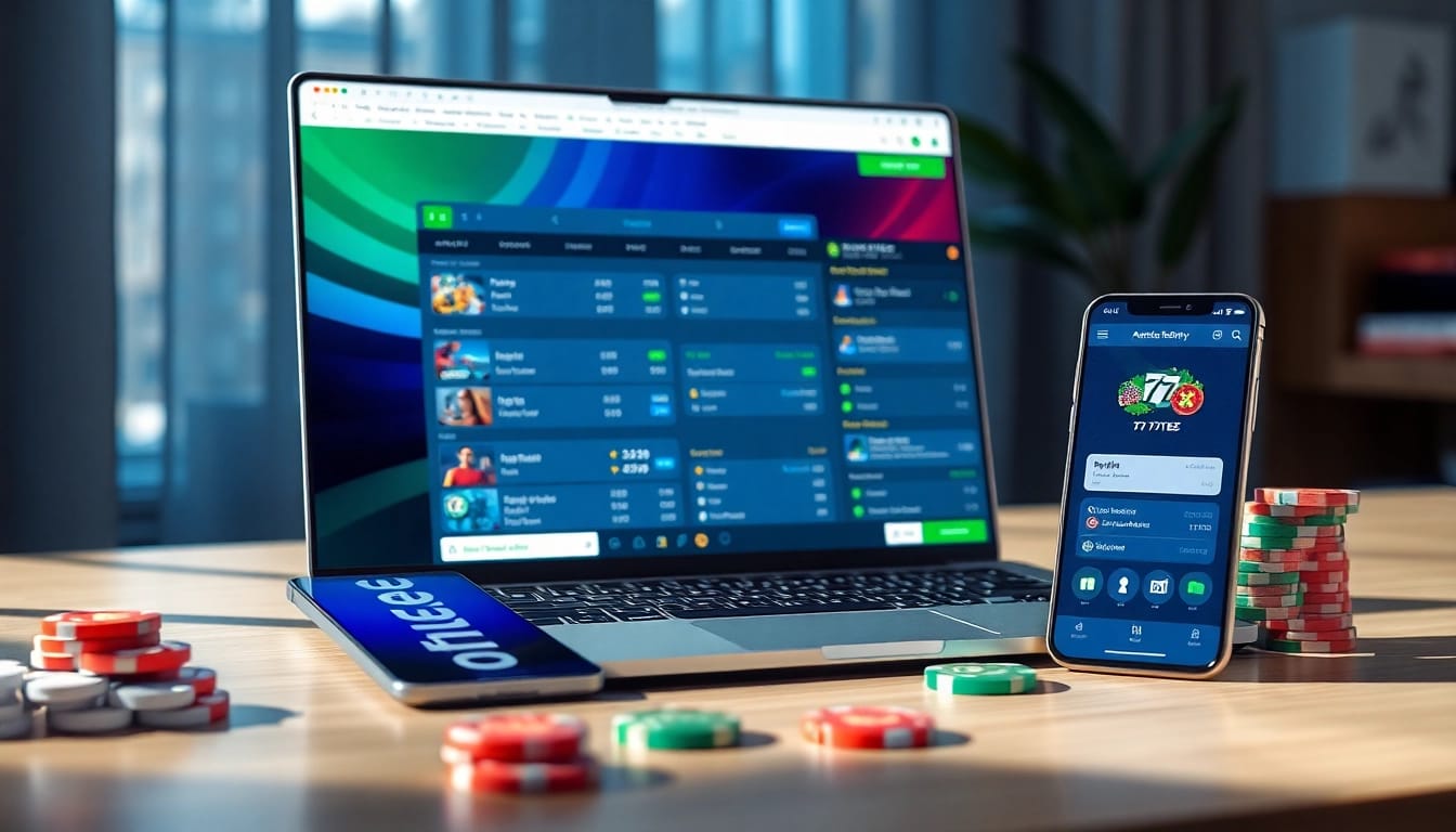 Explore the innovative online betting platform 77EE with its user-friendly interface and engaging game options.