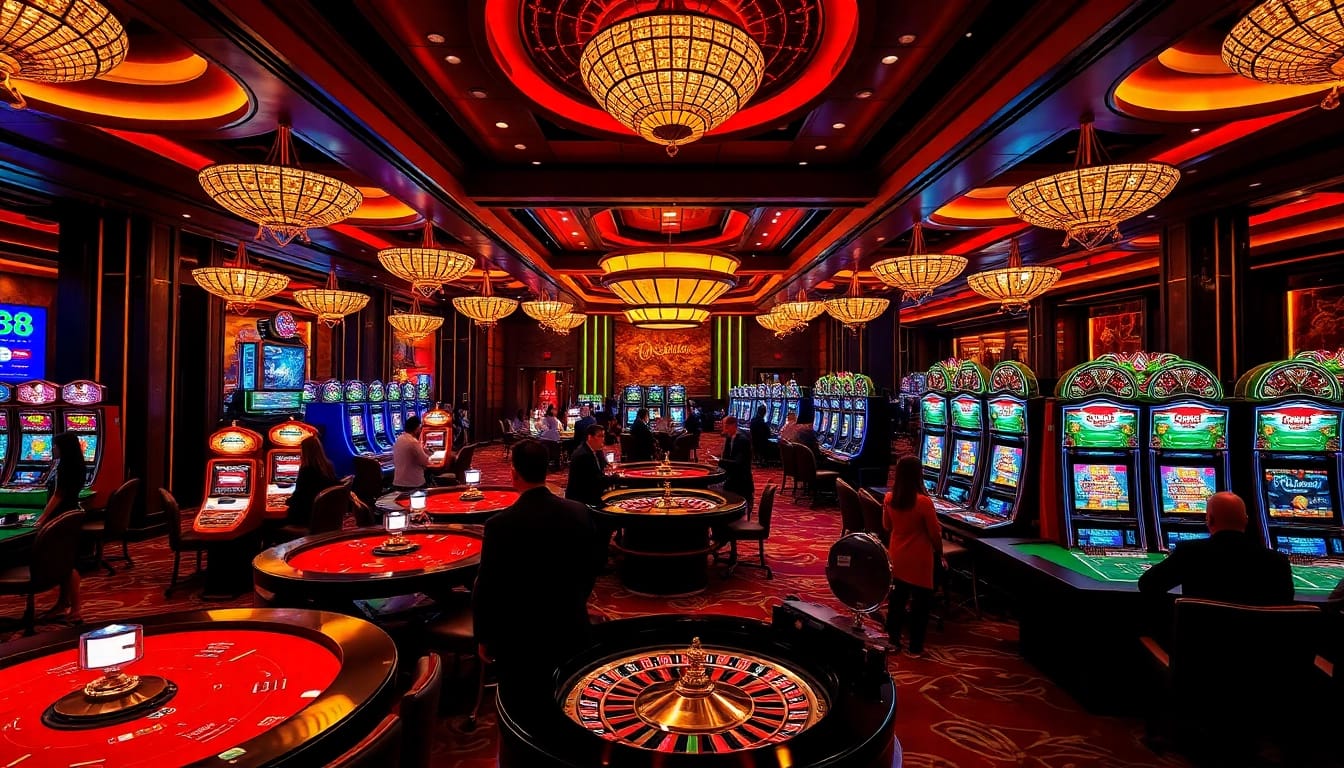 Experience the excitement of betting at KU88 with dynamic casino tables and engaging gameplay.