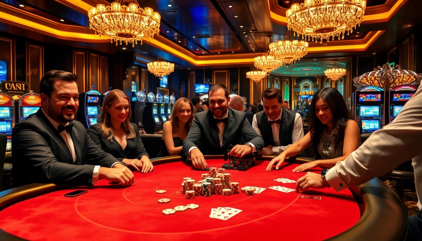 Experience the excitement of gambling in an elite man club with thrilling casino games.