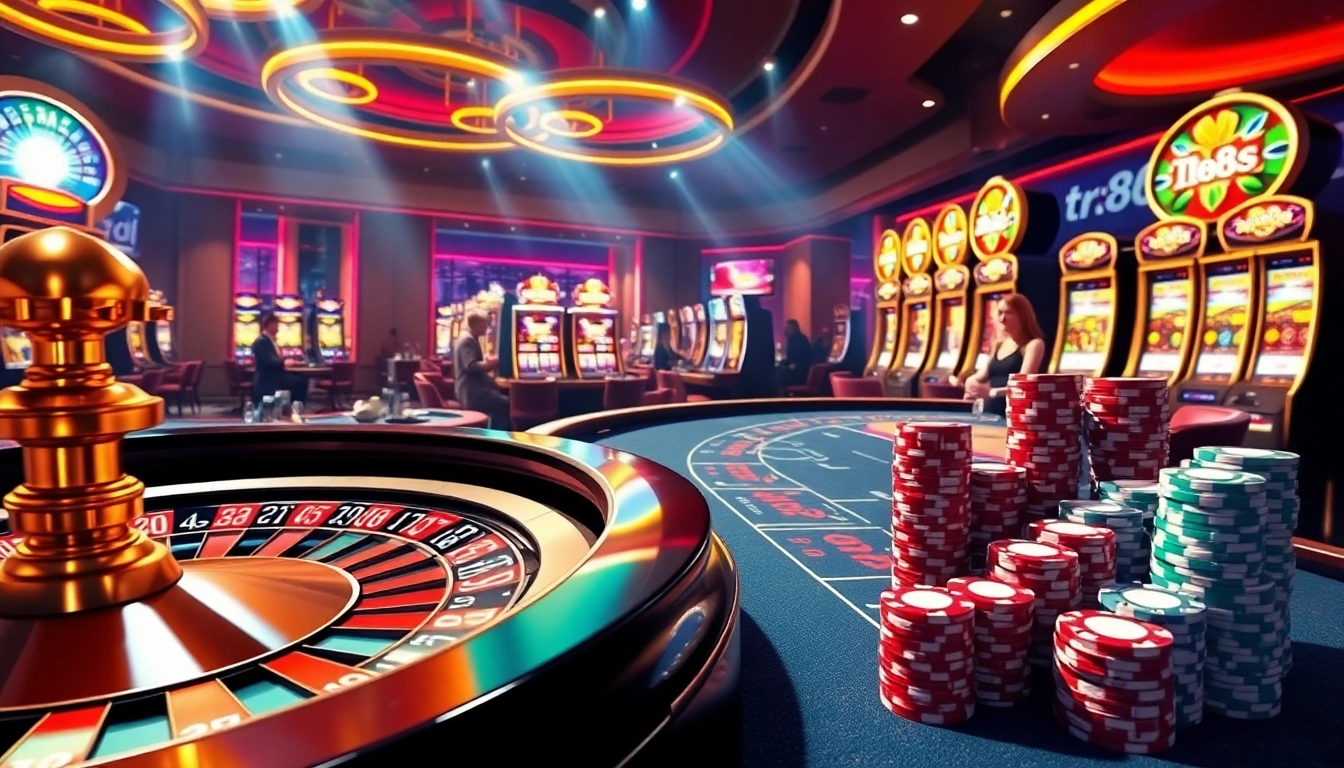 Spin the roulette wheel and play at tr88 casino, where excitement meets winning potential.
