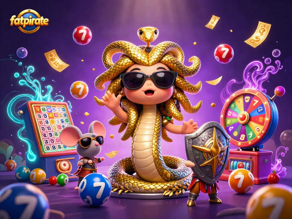 Experience the excitement of fatpirate in a vibrant casino-themed scene filled with dynamic game elements.