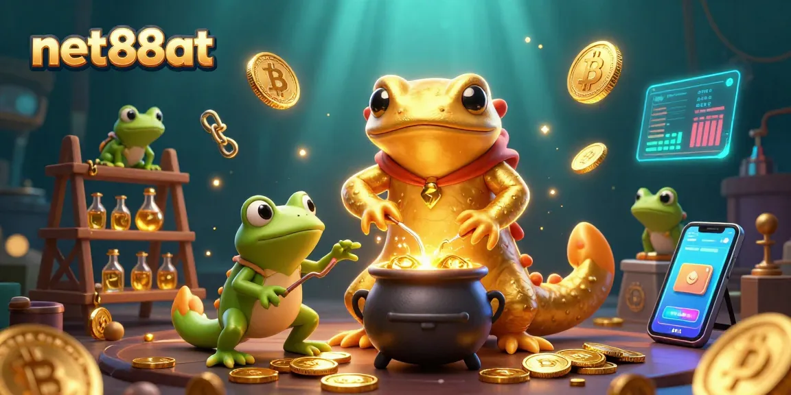 Bet big with net88at in an enchanting gambling world of golden winnings and crypto rewards.